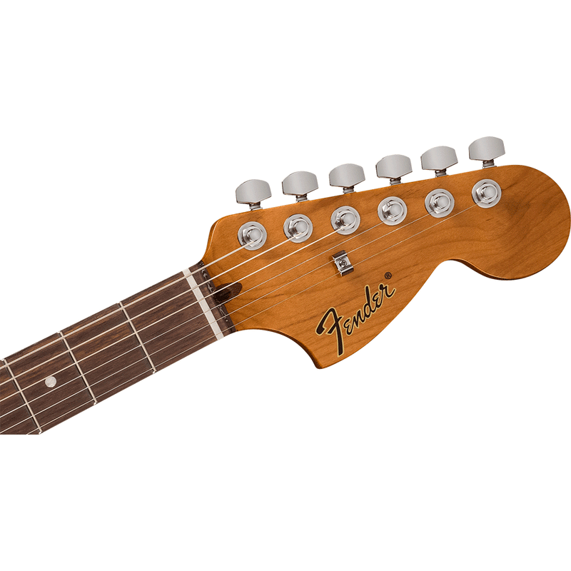 Guitarra Eléctrica Fender Signatura Tom DelongeStarcaster® Tom DeLonge con mástil de Palo Rosa - Satin Surf Green