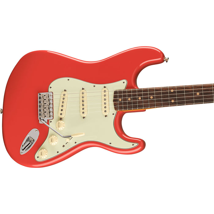 Guitarra Eléctrica Fender American Vintage II 1961 Stratocaster con mástil de Palo Rosa - Fiesta Red
