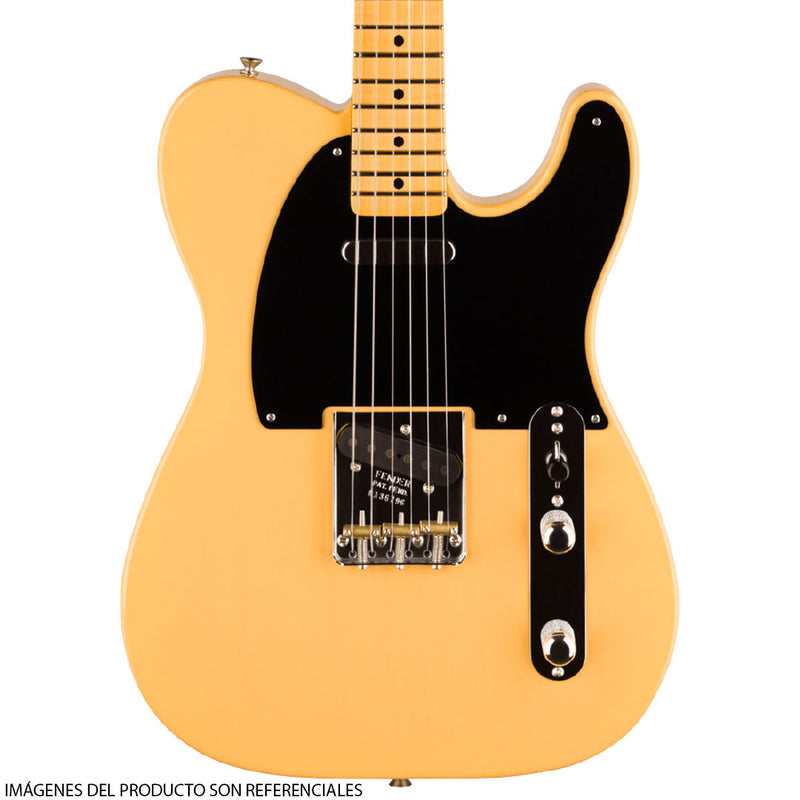Guitarra Eléctrica Fender Custom Shop 1954 Telecaster® Time Capsule Package con diapasón de Maple de corte radial de una pieza - Nocaster Blonde