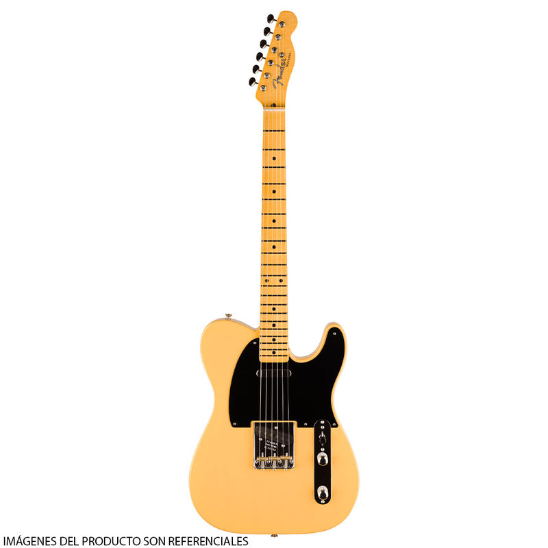 Guitarra Eléctrica Fender Custom Shop 1954 Telecaster® Time Capsule Package con diapasón de Maple de corte radial de una pieza - Nocaster Blonde