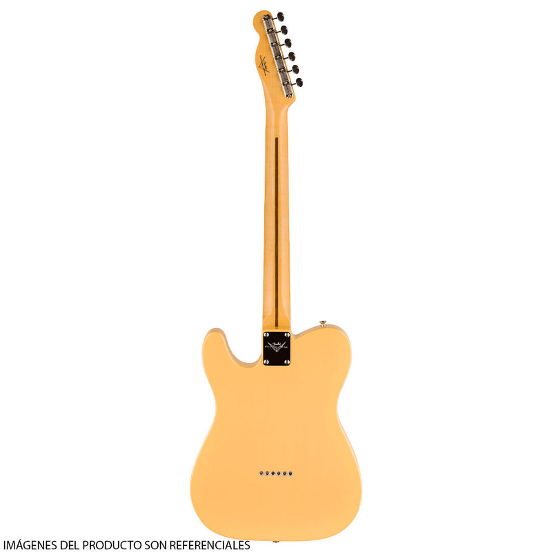 Guitarra Eléctrica Fender Custom Shop 1954 Telecaster® Time Capsule Package con diapasón de Maple de corte radial de una pieza - Nocaster Blonde