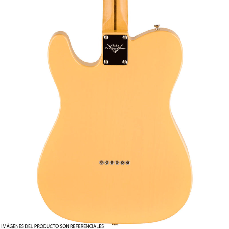Guitarra Eléctrica Fender Custom Shop 1954 Telecaster® Time Capsule Package con diapasón de Maple de corte radial de una pieza - Nocaster Blonde