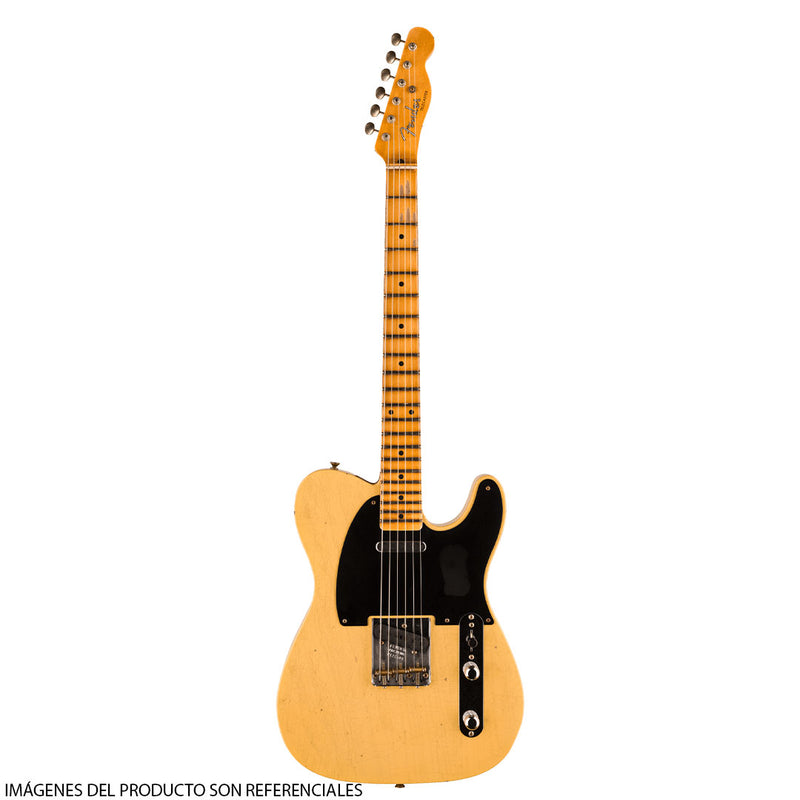 Guitarra Eléctrica Fender 1954 Telecaster® Journeyman Relic® con diapasón de Maple de una pieza con Corte Radial - Aged Nocaster Blonde