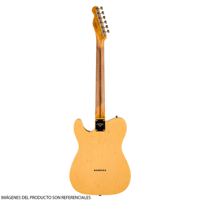 Guitarra Eléctrica Fender 1954 Telecaster® Journeyman Relic® con diapasón de Maple de una pieza con Corte Radial - Aged Nocaster Blonde