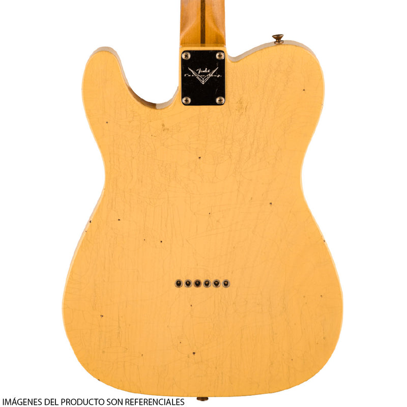 Guitarra Eléctrica Fender 1954 Telecaster® Journeyman Relic® con diapasón de Maple de una pieza con Corte Radial - Aged Nocaster Blonde
