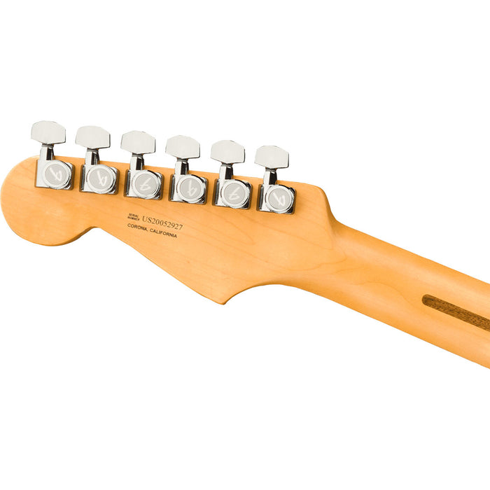 Guitarra Eléctrica Fender American Ultra Luxe Stratocaster con mástil de Maple - Plasma Red Burst