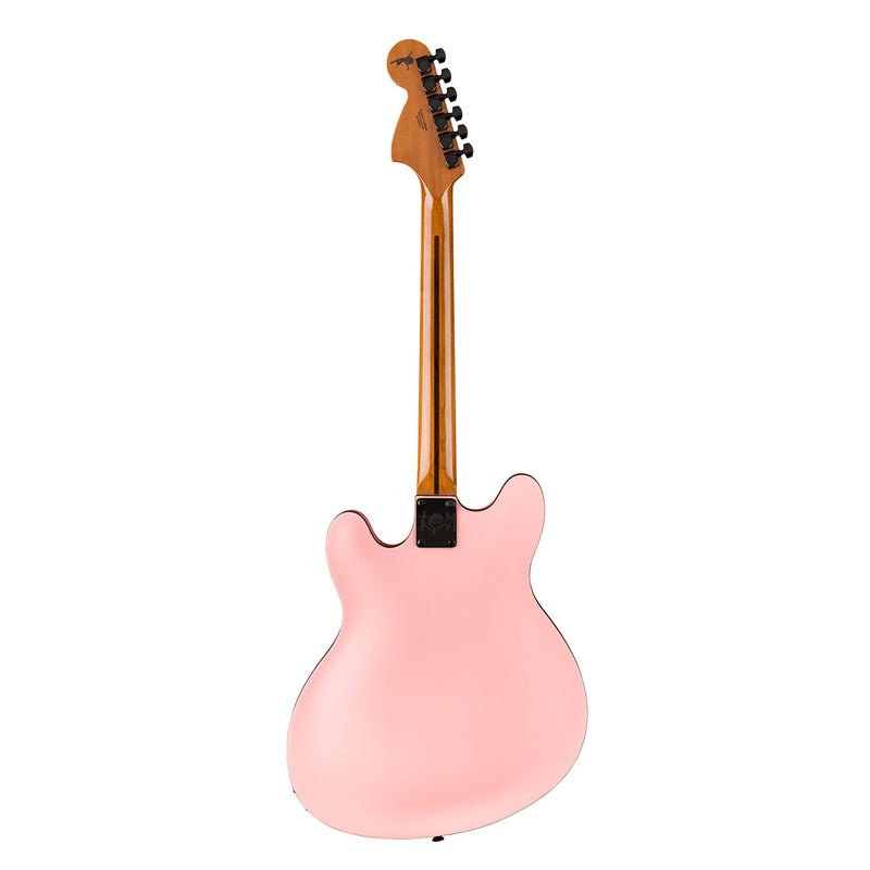 Guitarra Eléctrica Fender Signature Tom Delonge  Starcaster® con mástil de Palo Rosa - Satin Shell Pink