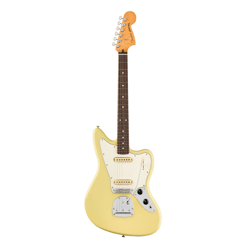 Guitarra Eléctrica Fender Player II Jaguar con mástil de Palo Rosa - Hialeah Yellow