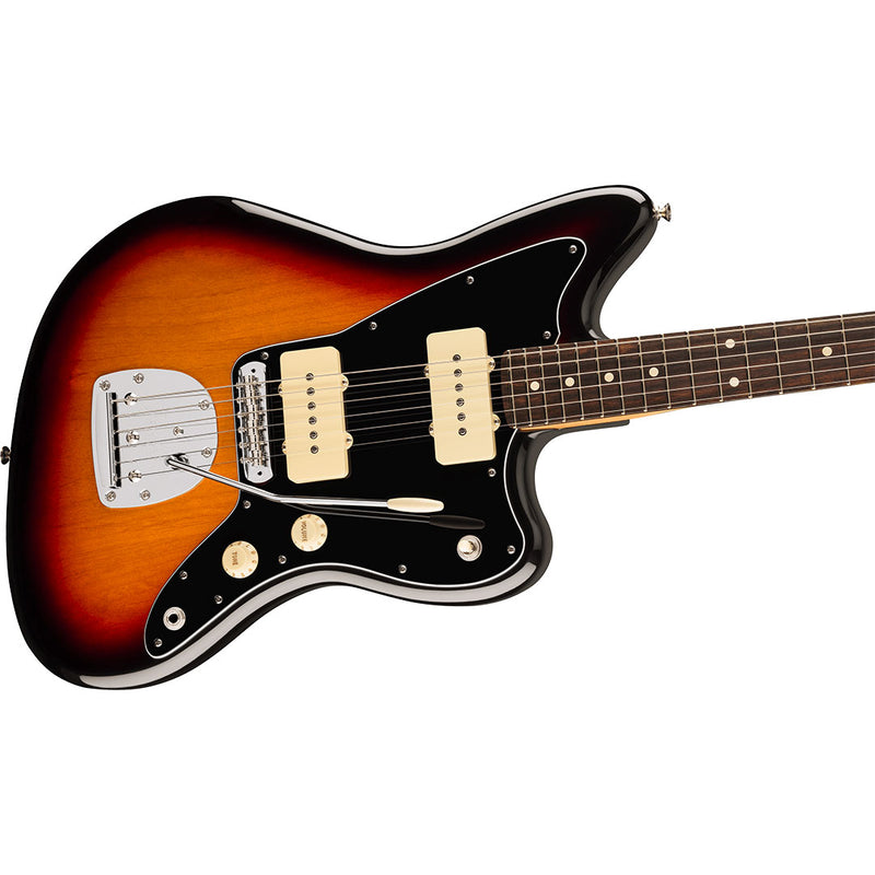 Guitarra Eléctrica Fender Player II Jazzmaster® de Edición Limitada British Racing Green con diapasón de Palo Rosa - 3 Tone Sunburst