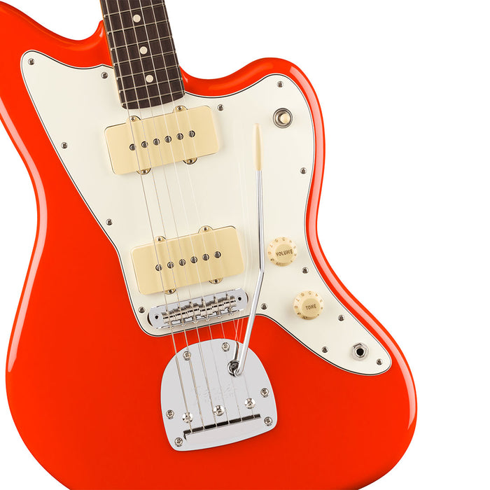 Guitarra Eléctrica Fender Player II Jazzmaster con mástil de Palo Rosa - Coral Red