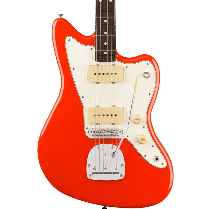 Guitarra Eléctrica Fender Player II Jazzmaster con mástil de Palo Rosa - Coral Red