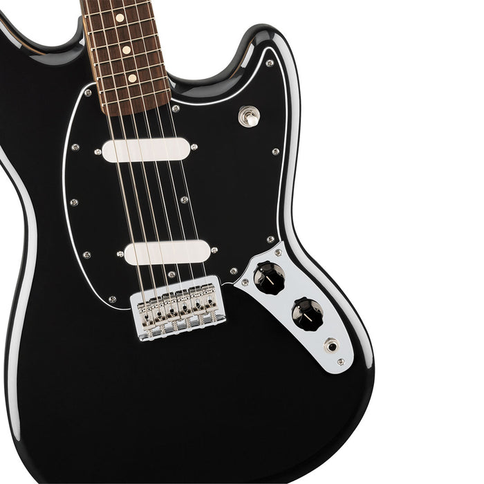 Guitarra Eléctrica Fender Player II Mustang con mástil de Palo Rosa - Black