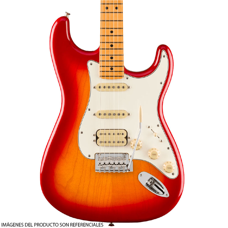 Guitarra Eléctrica Fender Player II Stratocaster HSS con diapasón de Maple - Aged Cherry Burst