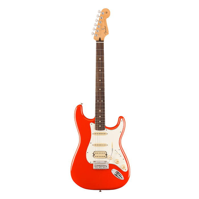 Guitarra Eléctrica Fender Player II Stratocaster HSS con mástil de Palo Rosa - Coral Red