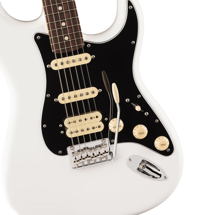 Guitarra Eléctrica Fender Player II Stratocaster HSS con mástil de Palo Rosa - Polar White