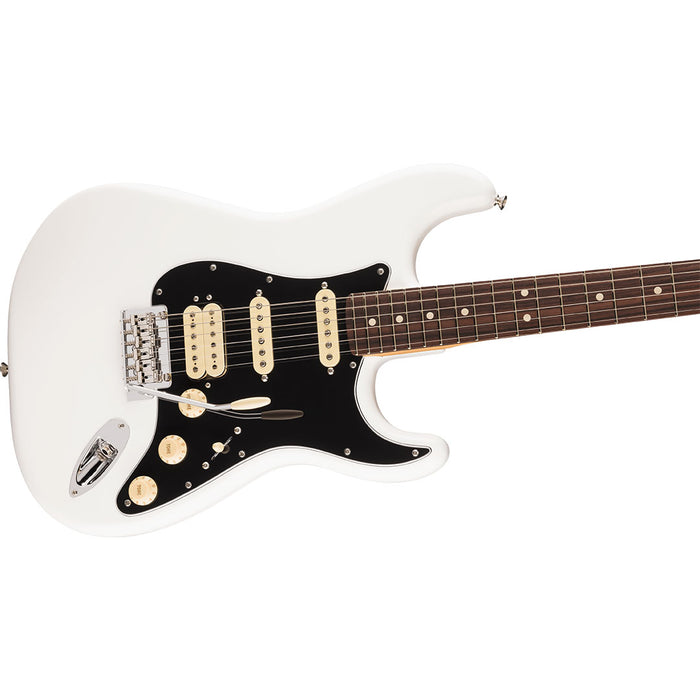 Guitarra Eléctrica Fender Player II Stratocaster HSS con mástil de Palo Rosa - Polar White