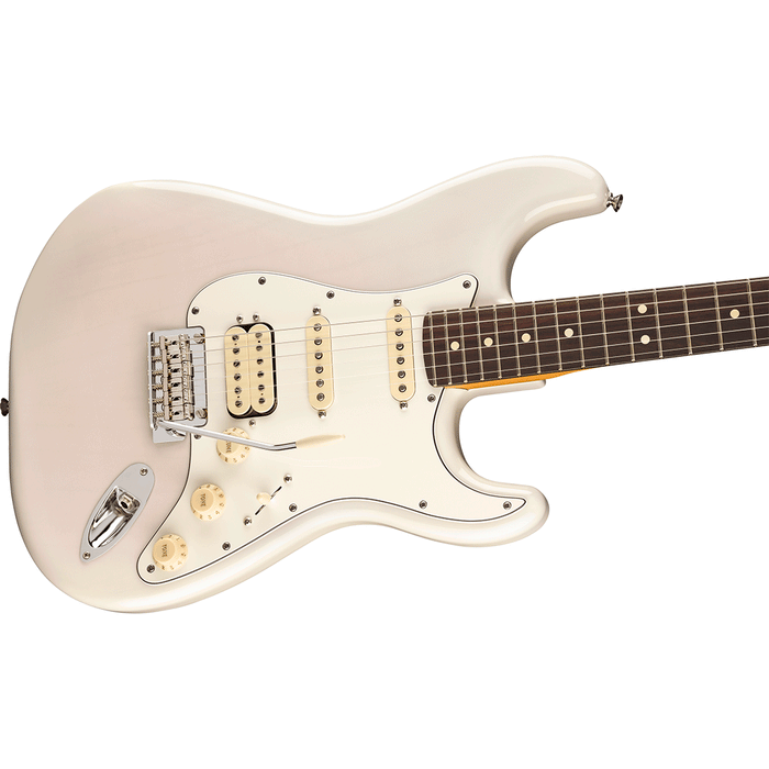 Guitarra Eléctrica Fender Player II Stratocaster HSS, diapasón de palisandro - White Blonde