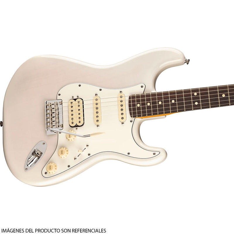 Guitarra Eléctrica Fender Player II Stratocaster® HSS con diapasón de palisandro - White Blonde