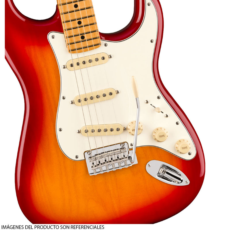 Guitarra Eléctrica Fender Player II Stratocaster® con diapasón de Maple - Aged Cherry Burst
