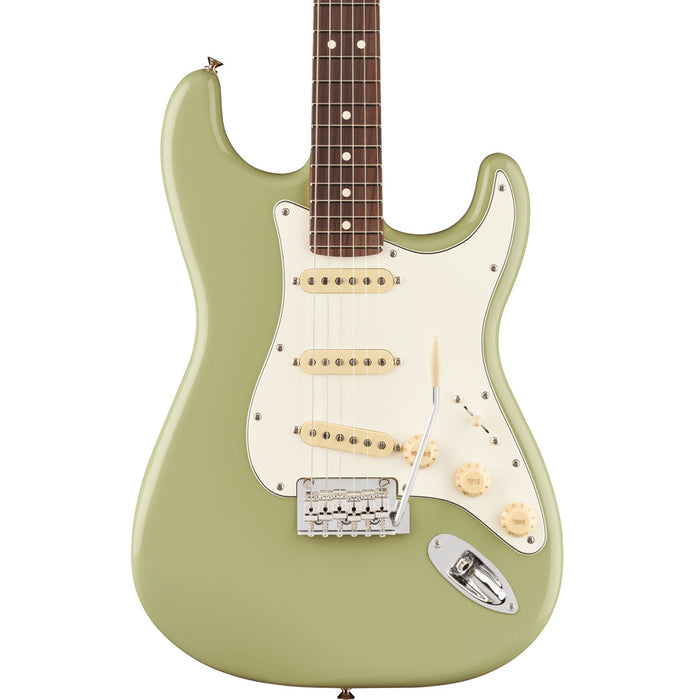 Guitarra Electrica Fender Player II Stratocaster con mástil de Palo Rosa - Birch Green