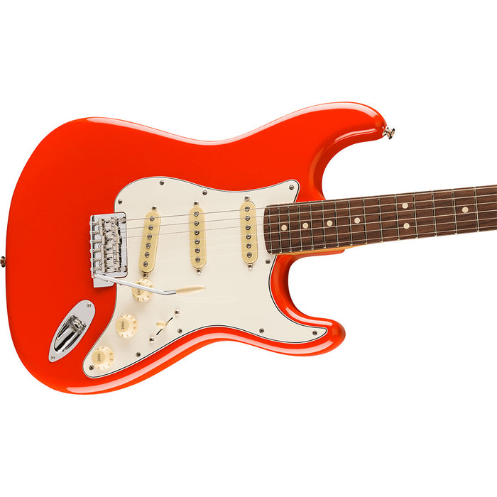 Guitarra Electrica Fender Player II Stratocaster con mástil de Palo Rosa - Coral Red