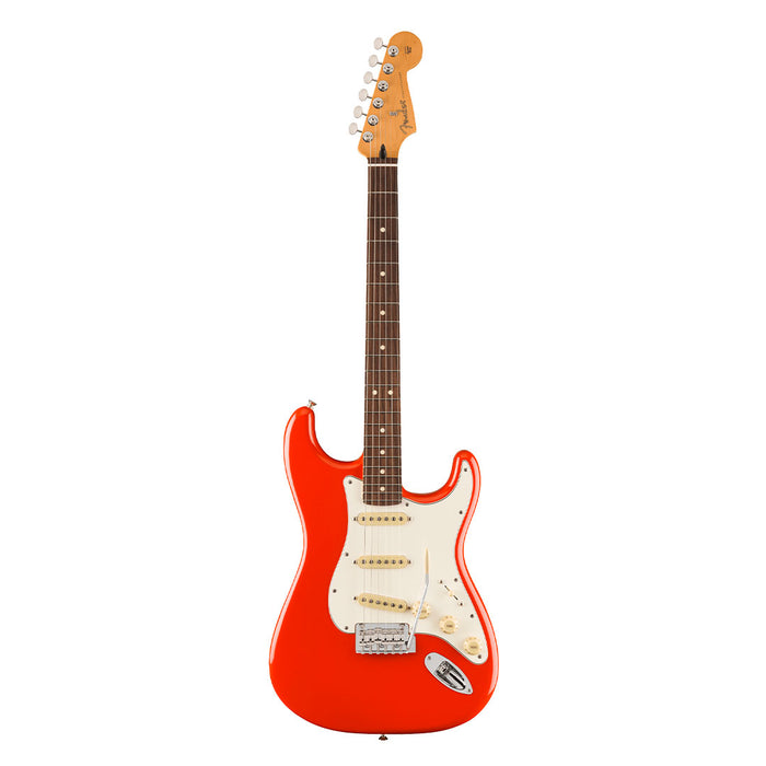 Guitarra Electrica Fender Player II Stratocaster con mástil de Palo Rosa - Coral Red