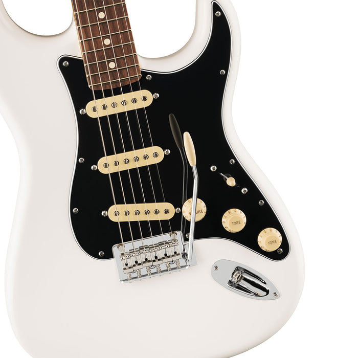 Guitarra Electrica Fender Player II Stratocaster con mástil de Palo Rosa - Polar White