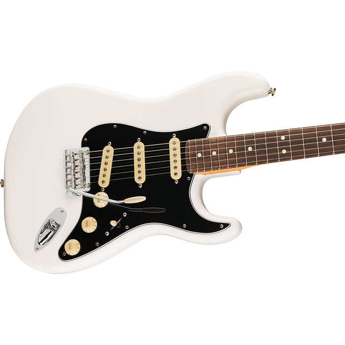 Guitarra Electrica Fender Player II Stratocaster con mástil de Palo Rosa - Polar White