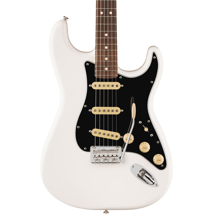 Guitarra Electrica Fender Player II Stratocaster con mástil de Palo Rosa - Polar White