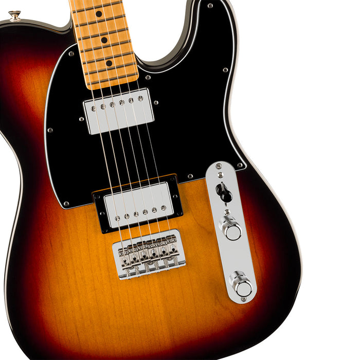 Guitarra Eléctrica Fender Player II Telecaster HH con mástil de Maple - 3 Tone Sunburst