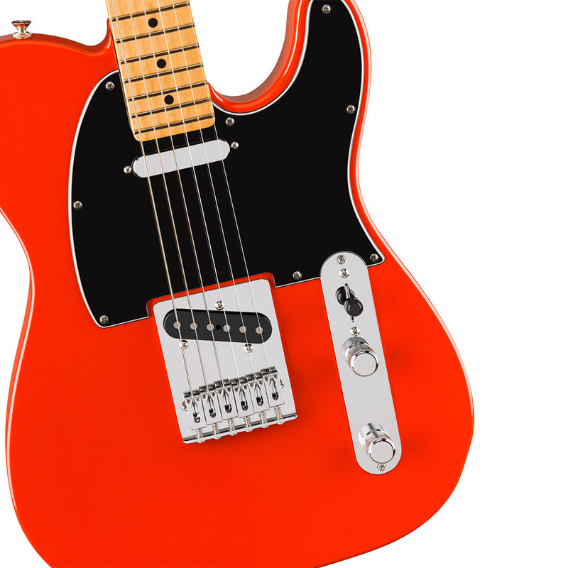Guitarra Electrica Fender Player II Telecaster® con diapasón de Maple - Coral Red