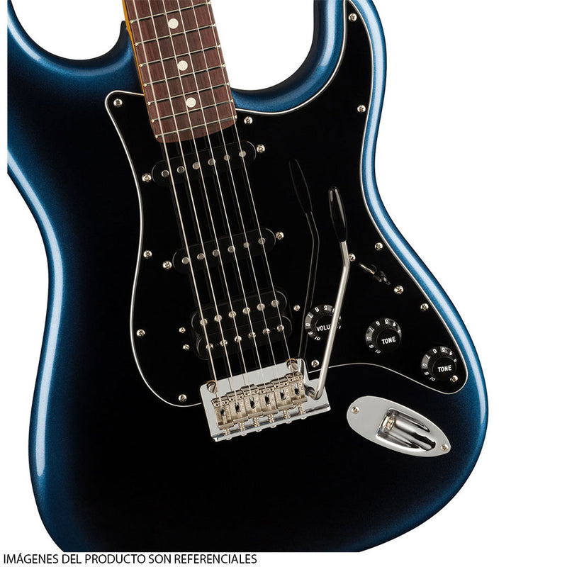 Guitarra Eléctrica Fender American Professional II Stratocaster® HSS con diapasón de Palo Rosa - Dark Night