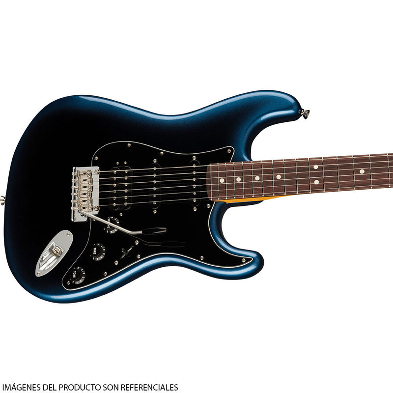 Guitarra Eléctrica Fender American Professional II Stratocaster® HSS con diapasón de Palo Rosa - Dark Night