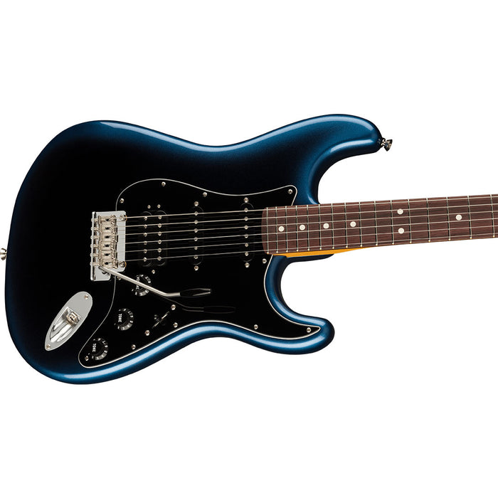 Guitarra Eléctrica Fender American Professional II Stratocaster HSS con mástil de Palo Rosa - Dark Night