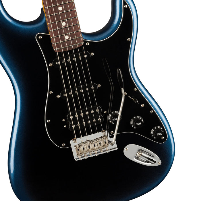 Guitarra Eléctrica Fender American Professional II Stratocaster HSS con mástil de Palo Rosa - Dark Night