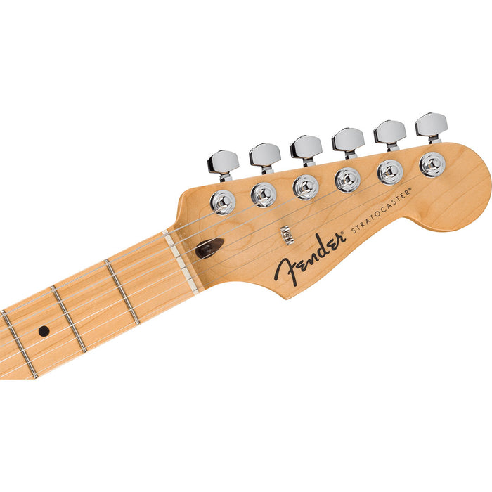 Guitarra Eléctrica Fender Standard Stratocaster - diapasón de arce (maple), Olympic White