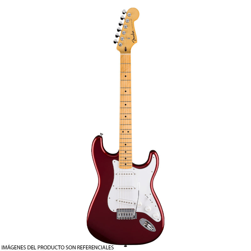 Guitarra Eléctrica Fender Standard Stratocaster® con diapasón de Arce (Maple) - Candy Cola
