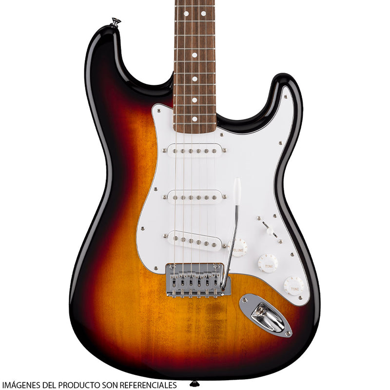 Guitarra Eléctrica Fender Standard Stratocaster® con diapasón de Laurel - 3 Color Sunburst