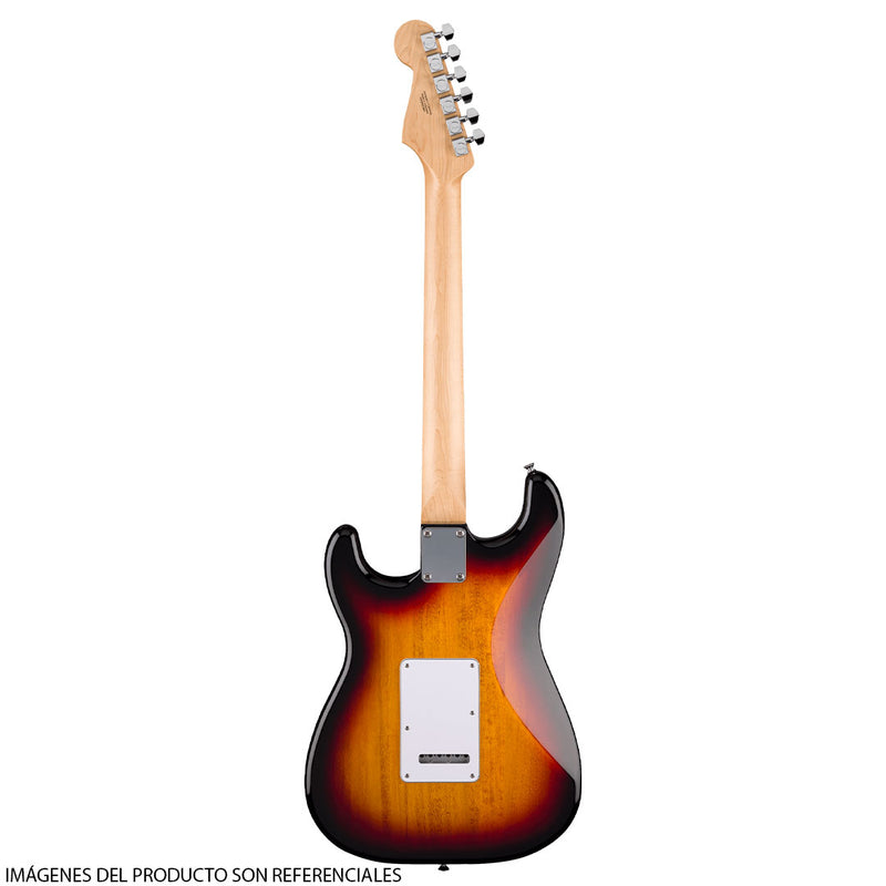 Guitarra Eléctrica Fender Standard Stratocaster® con diapasón de Laurel - 3 Color Sunburst