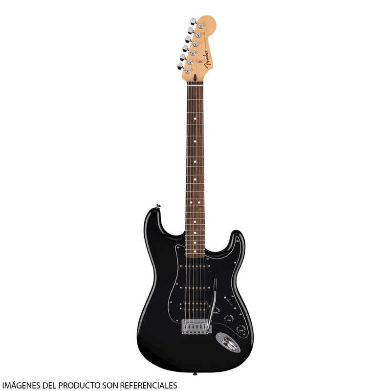 Guitarra Eléctrica Fender Standard Stratocaster® HSS con diapasón de Laurel - Black