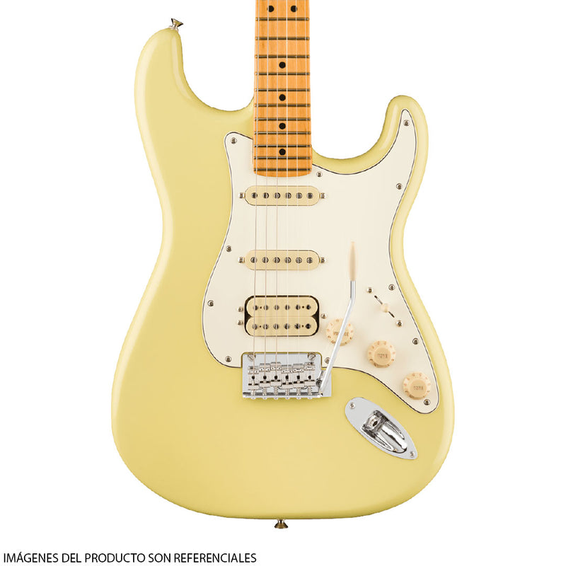 Guitarra Eléctrica Fender Player II Stratocaster HSS con diapasón de Maple - Hialeah Yellow