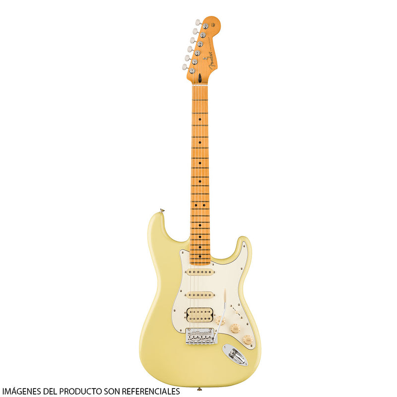 Guitarra Eléctrica Fender Player II Stratocaster HSS con diapasón de Maple - Hialeah Yellow