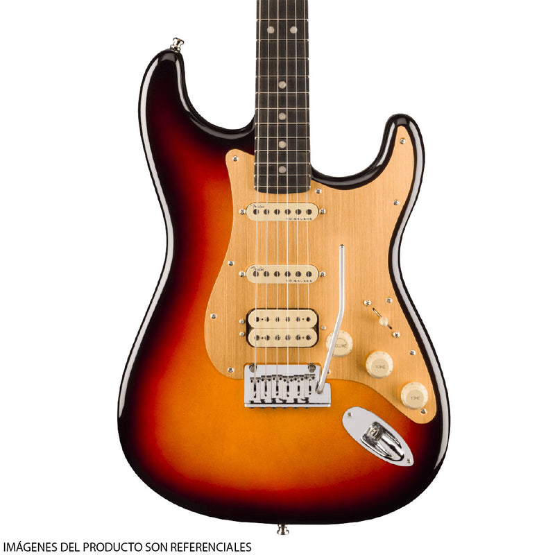 Guitarra Eléctrica Fender American Ultra II Stratocaster® HSS con diapasón de Ébano - Ultraburst