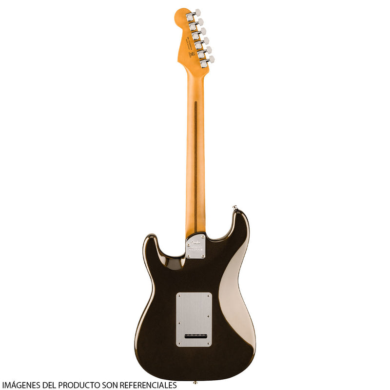 Guitarra Eléctrica American Ultra II Stratocaster® con diapasón de Ébano - Texas Tea