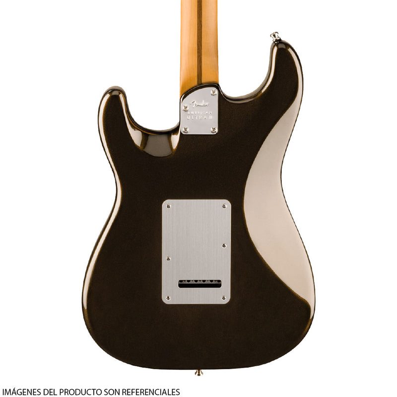 Guitarra Eléctrica American Ultra II Stratocaster® con diapasón de Ébano - Texas Tea