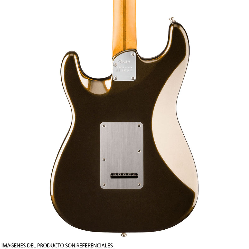 Guitarra Eléctrica Fender American Ultra II Stratocaster® HSS con diapasón de Ébano - Texas Tea