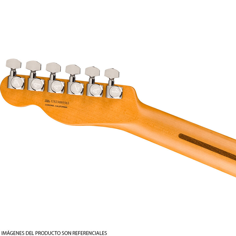 Guitarra Eléctrica Fender American Ultra II Telecaster® con diapasón de Ébano - Texas Tea