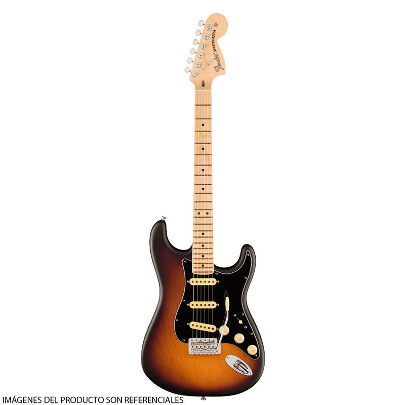 Guitarra Eléctrica Fender American Performer Timber Stratocaster® de Edición Limitada con diapasón de Maple - 2 Tone Sunburst