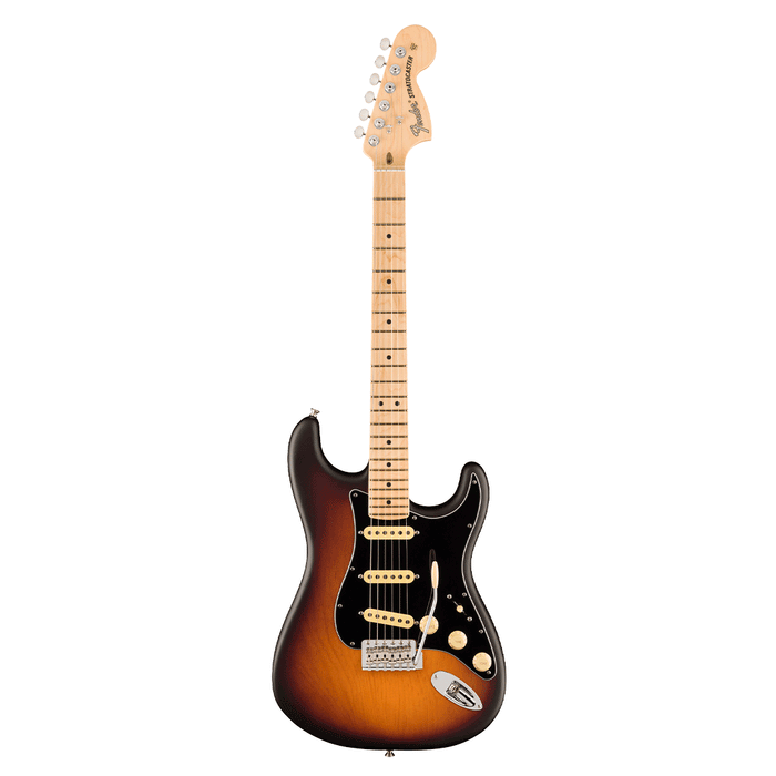 Guitarra Eléctrica Fender American Performer Timber Stratocaster de Edición Limitada con mástil de maple - 2 Tone Sunburst