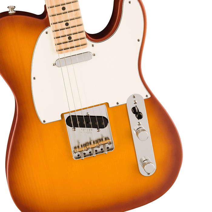 Guitarra Eléctrica Fender American Performer Timber Telecaster de Edición Limitada con mástil de maple - Honey Burst